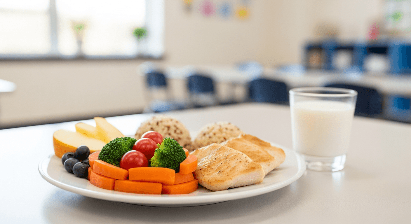 Alimentație sănătoasă copii grădiniță: ce mănâncă zilnic